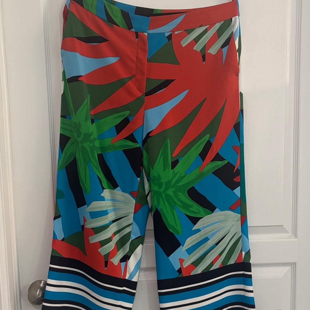 Ann Taylor Multicolor Patterned Garment